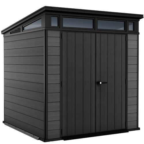 Cortina 7x7ft Premium Outdoor Garden Shed – 2.1m x 2.1m Resin Storage Shed