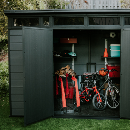 Cortina 11x7ft Premium Outdoor Garden Shed – 3.4m x 2.1m Resin Storage Shed