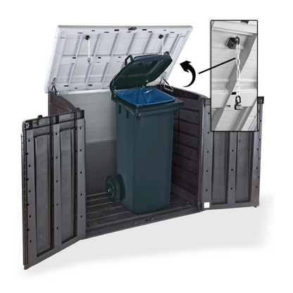 Store It Out Max Outdoor Storage Box – 1200L Weather-Resistant Garden Storage Unit